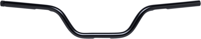 BILTWELL 0601-5651 1" Handlebar w/ TBW Plugs - Tracker High - Black — image 1 of 3