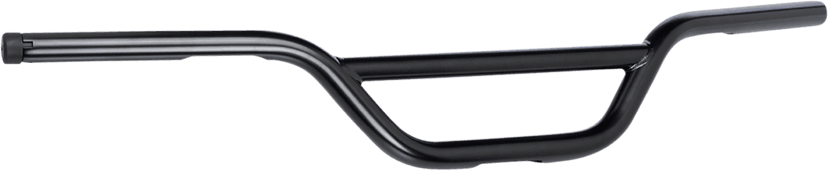 BILTWELL 0601-5655 1" Handlebar w/ TBW Plugs - Moto - Black — image 2 of 3