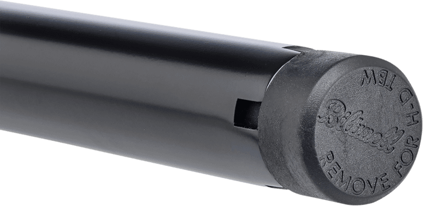 BILTWELL 0601-5655 1" Handlebar w/ TBW Plugs - Moto - Black — image 3 of 3