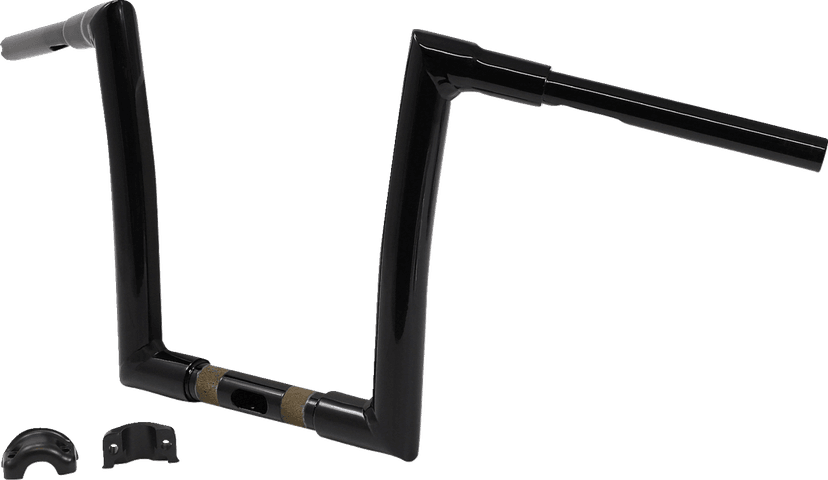 TODD'S CYCLE 0601-5731 Handlebar - 1-1/2" Strip - 12" - Gloss Black - Road Glide — image 2 of 2