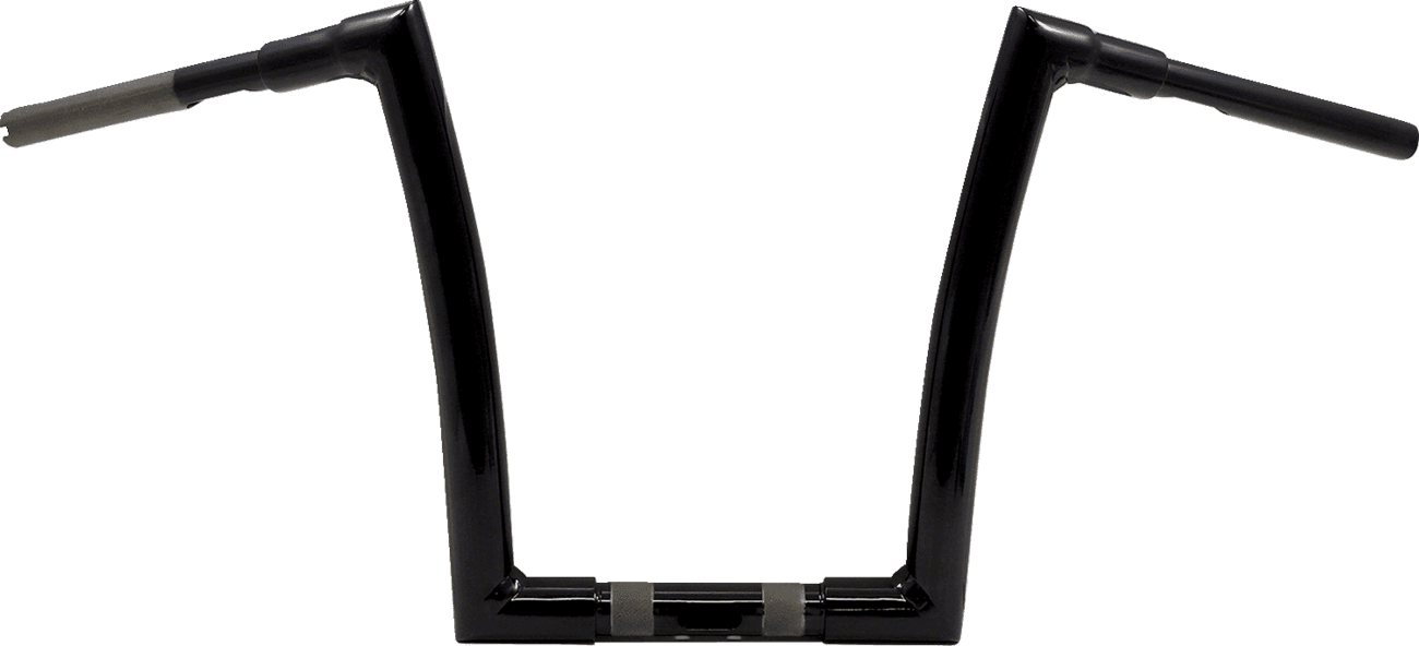 TODD'S CYCLE 0601-5733 Handlebar - 1-1/2" Strip - 14" - Gloss Black - Road Glide