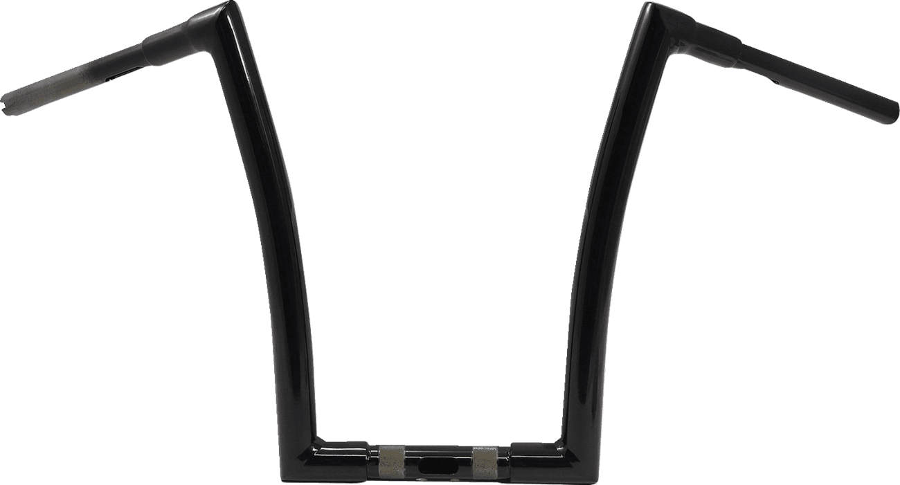 TODD'S CYCLE 0601-5735 Handlebar - 1-1/2" Strip - 17" - Gloss Black - Road Glide
