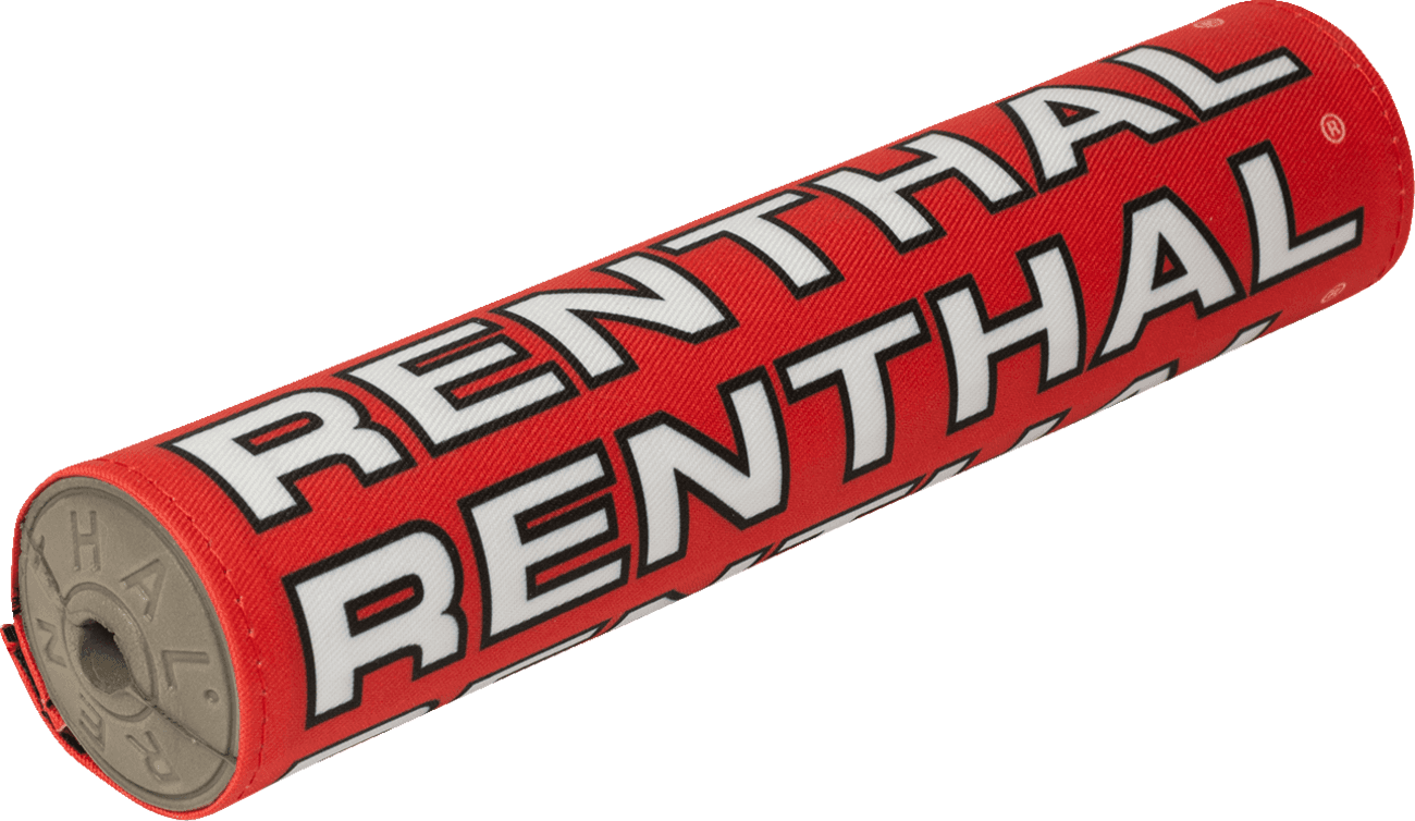 RENTHAL 0601-5745 Vintage SX Crossbar Pad - Red/White