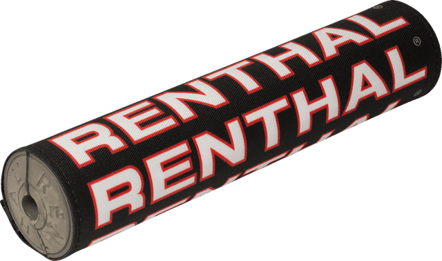 RENTHAL 0601-5751 Vintage SX Crossbar Pad - Black/Red/White