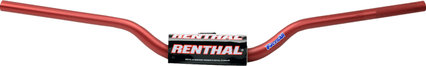RENTHAL 0601-5762 Fatbar™ Handlebar - 673 - Trials 100 Bou/Lampkin - Red