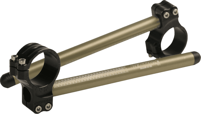 RENTHAL 0601-6014 Replacement Clip-On Handlebar - Original - 48 mm - Silver