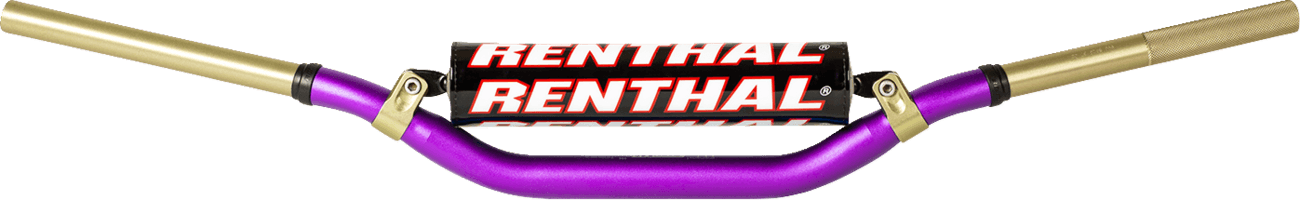 RENTHAL 0601-6423 Twinwall® Handlebar - 996 - Villopoto/Steward/'19+ CRF - Purple