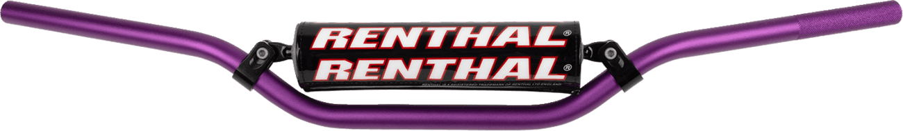 RENTHAL 0601-6428 7/8" Off-Road Handlebar - 966 - Reed/Windham - Purple