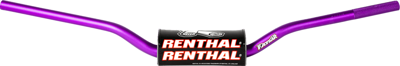 RENTHAL 0601-6433 Fatbar™ Handlebar - 827 - Villopoto/Stewart - Purple
