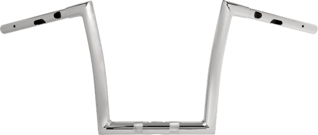 TODD'S CYCLE 0601-6536 Handlebar - 12" - Chrome