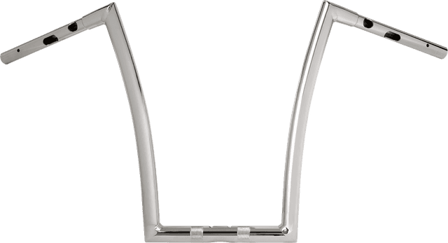 TODD'S CYCLE 0601-6540 Handlebar - 17" - Chrome