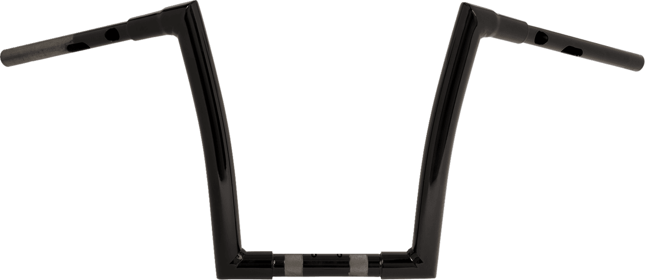 TODD'S CYCLE 0601-6547 Handlebar - 1-1/2" Strip - 14" - Gloss Black - Road Glide