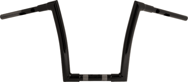 TODD'S CYCLE 0601-6547 Handlebar - 1-1/2" Strip - 14" - Gloss Black - Road Glide