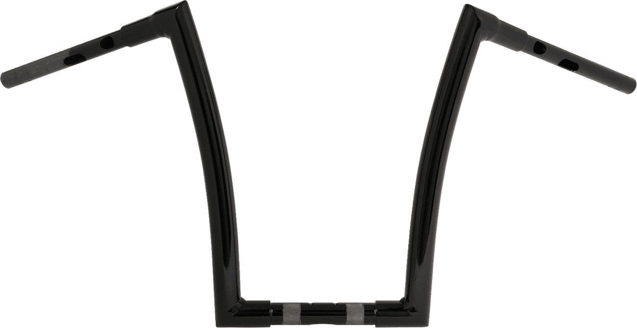 TODD'S CYCLE 0601-6549 Handlebar - 1-1/2" Strip - 17" - Gloss Black - Road Glide