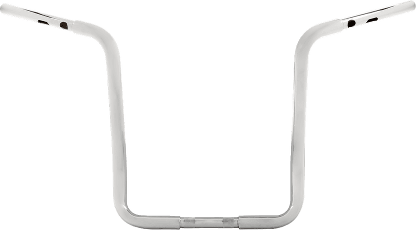 DRAG SPECIALTIES 06016552 Handlebar - Buffalo - Ape Hanger - 17" - TBW - Chrome