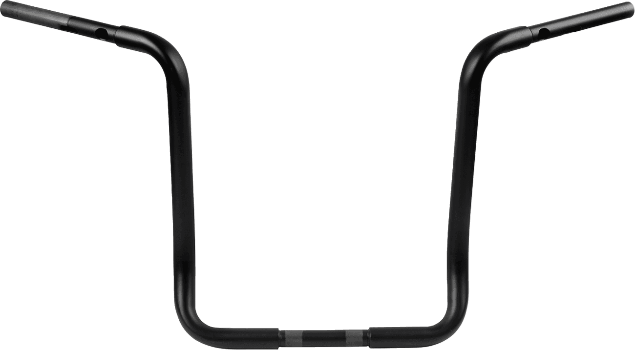 DRAG SPECIALTIES 06016553 Handlebar - Buffalo - Ape Hanger - 17" - TBW - Flat Black