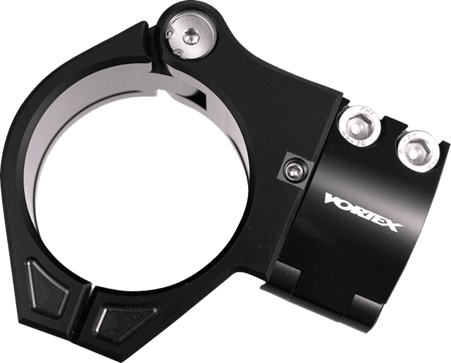 VORTEX 0601-6814 Clip-On Handlebar - 41 mm - 7° - Zero Offset - Black — image 3 of 3