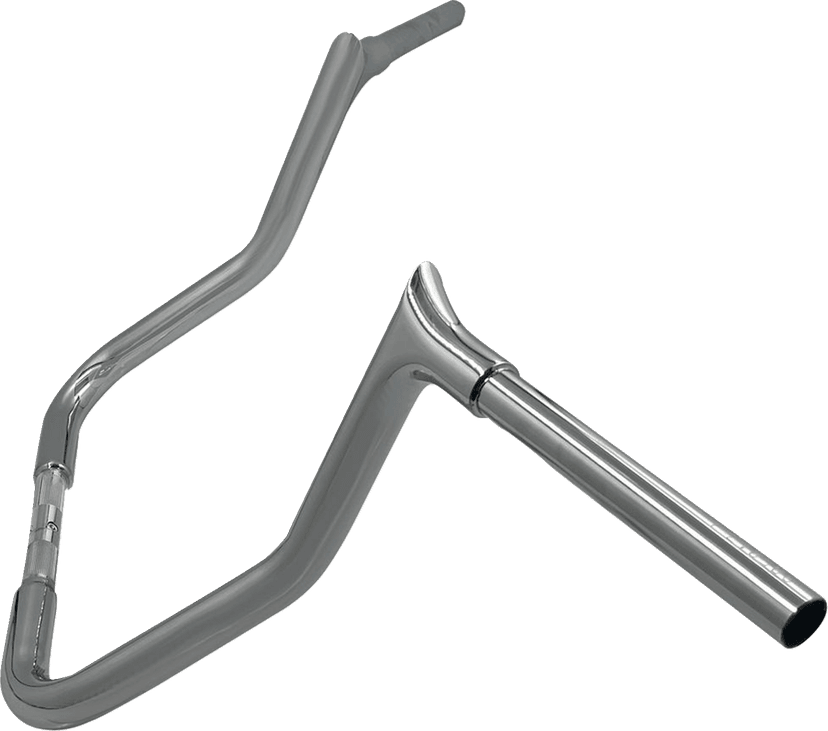 FAT BAGGERS INC. 06016921 1-1/4" EZ Install Pointed Top Handlebar - Reduced Reach - 13" - Chrome — image 2 of 2