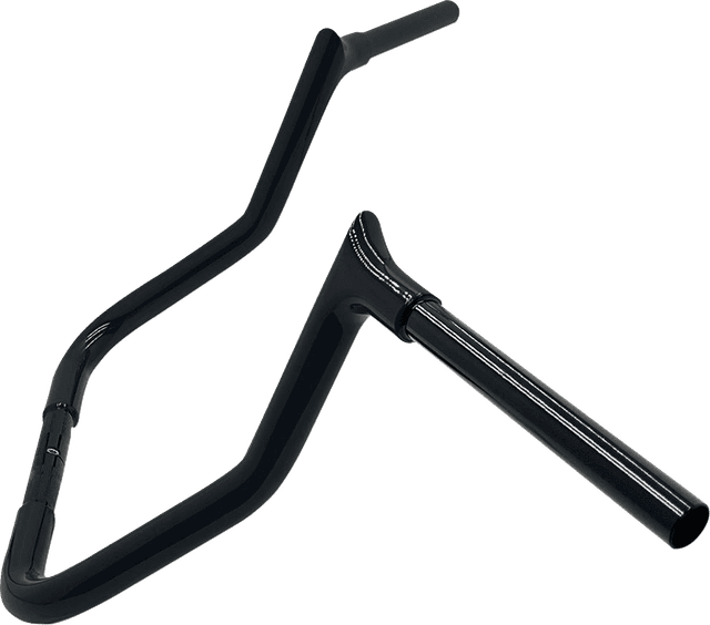 FAT BAGGERS INC. 06016922 1-1/4" EZ Install Pointed Top Handlebar - Reduced Reach - 13" - Black — image 2 of 2