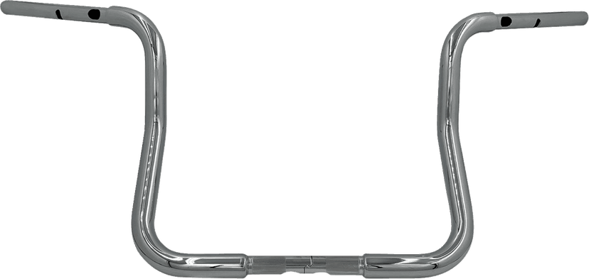 FAT BAGGERS INC. 06016927 1-1/4" EZ Install Round Top Handlebar - Reduced Reach - 13" - Chrome — image 1 of 2