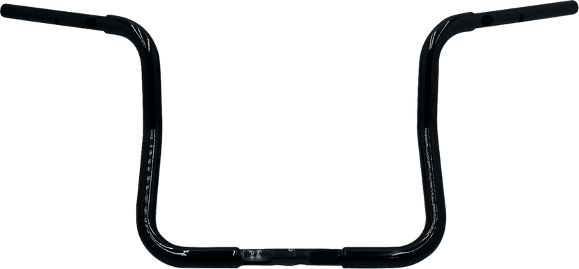 FAT BAGGERS INC. 06016928 1-1/4" EZ Install Round Top Handlebar - Reduced Reach - 13" - Black — image 1 of 2