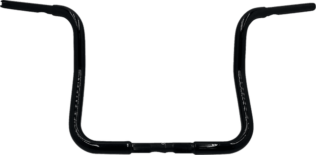 FAT BAGGERS INC. 06016930 1-1/4" EZ Install Round Top Handlebar - Reduced Reach - 13" - Black — image 1 of 2