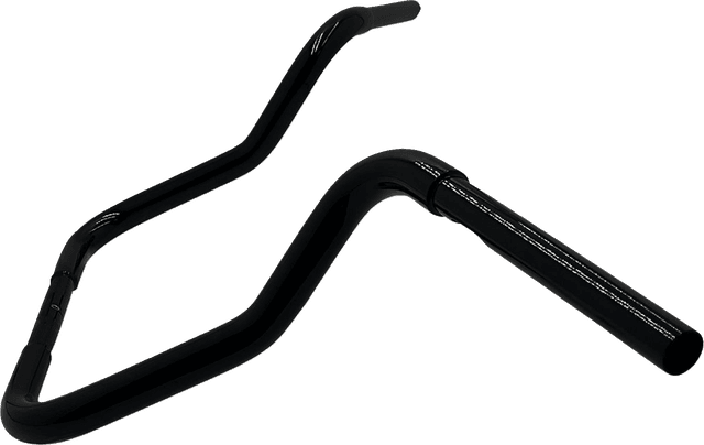 FAT BAGGERS INC. 06016930 1-1/4" EZ Install Round Top Handlebar - Reduced Reach - 13" - Black — image 2 of 2