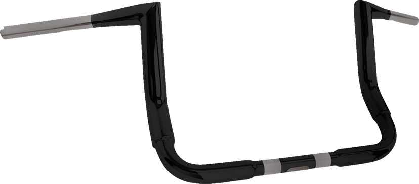 KHROME WERKS 0601-6980 Buck-50 Handlebar - FLH - 10" - Black