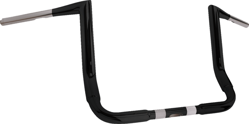 KHROME WERKS 0601-6981 Buck-50 Handlebar - FLH - 12" - Black