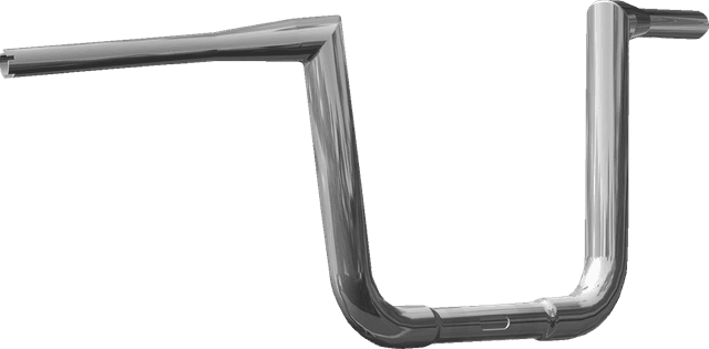 KHROME WERKS 0601-6982 Buck-50 Handlebar - FLT/HRXS - 10" - Chrome
