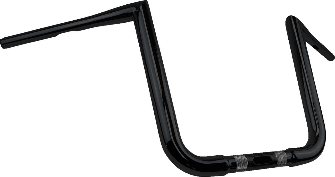 KHROME WERKS 0601-6985 Buck-50 Handlebar - FLT/HRXS - 12" - Black