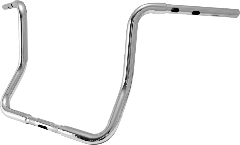 BURLY BRAND 06017097 1-1/4" Bagger Ape Hanger Handlebar - Touring - 15" - Chrome — image 3 of 3