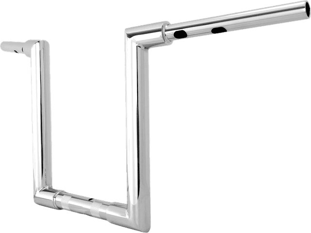 BURLY BRAND 06017099 Jason Handlebar - Touring - 12" - Chrome — image 2 of 3