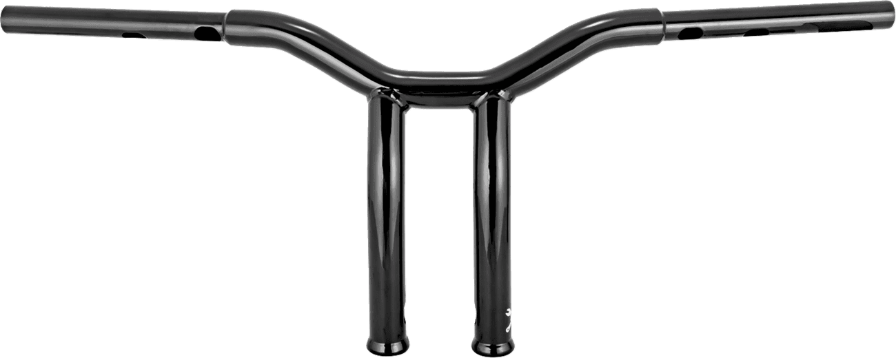 BURLY BRAND 06017102 Dominator Handlebar - Touring/Softail - 10" - Black