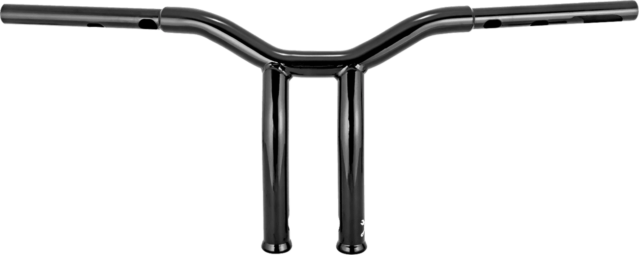 BURLY BRAND 06017102 Dominator Handlebar - Touring/Softail - 10" - Black