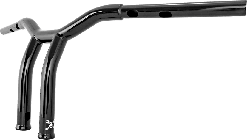 BURLY BRAND 06017102 Dominator Handlebar - Touring/Softail - 10" - Black — image 2 of 3
