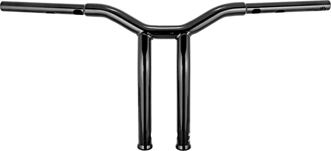 BURLY BRAND 06017104 Dominator Handlebar - Touring/Softail - 12" - Black