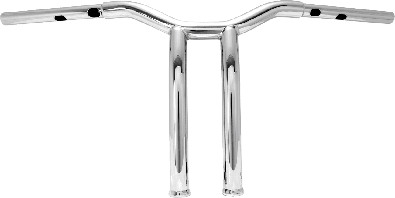 BURLY BRAND 06017105 Dominator Handlebar - Touring/Softail - 12" - Chrome