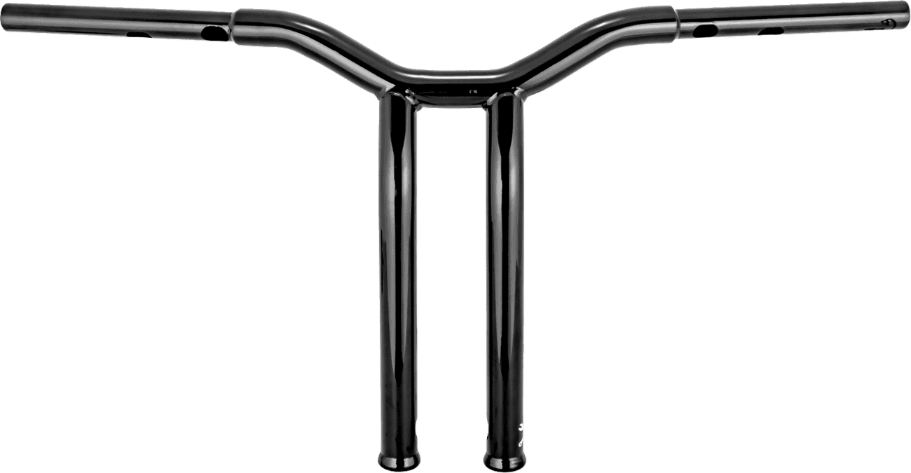 BURLY BRAND 06017106 Dominator Handlebar - Touring/Softail - 14" - Black