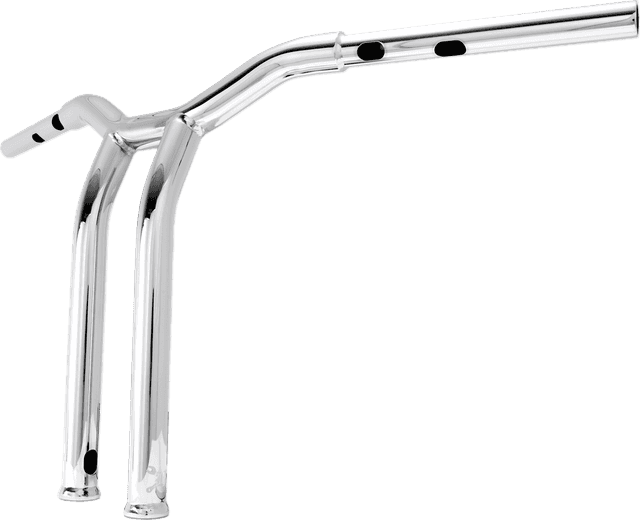 BURLY BRAND 06017107 Dominator Handlebar - Touring/Softail - 14" - Chrome — image 2 of 4