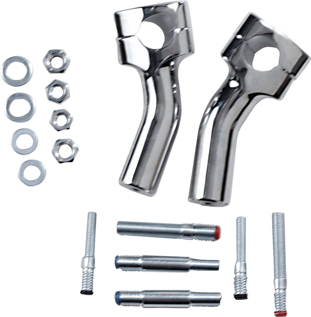 BARON 0602-0248 Kickback Handlebar Risers - 1"