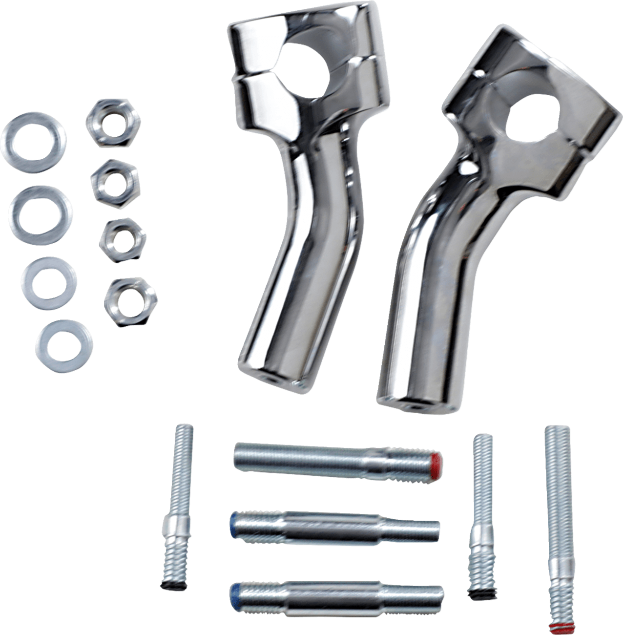 BARON 0602-0248 Kickback Handlebar Risers - 1"