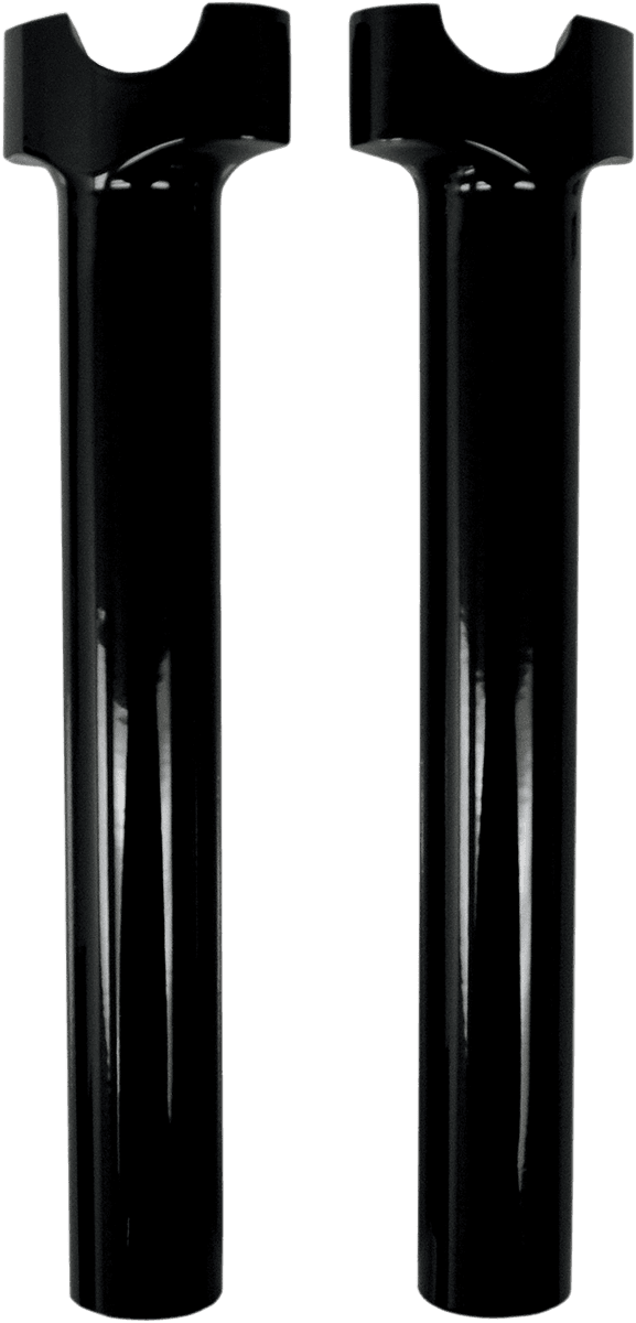DRAG SPECIALTIES 0602-0517 Buffalo Billet Aluminum Handlebar Risers - 10" - Black