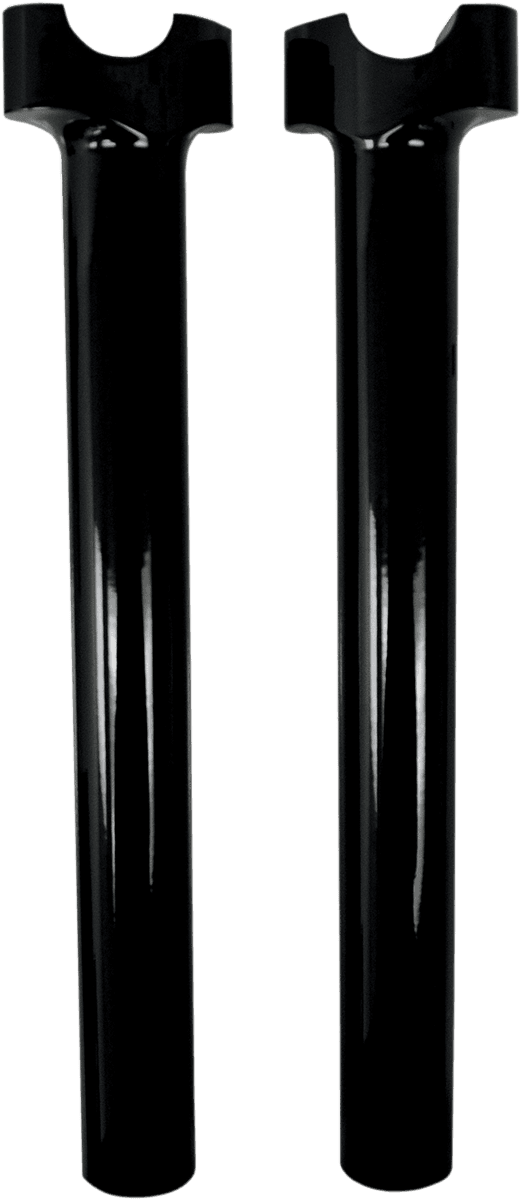 DRAG SPECIALTIES 0602-0519 Buffalo Billet Aluminum Handlebar Risers - 12" - Black