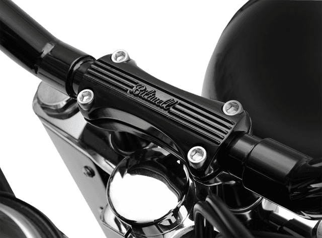 BILTWELL 0602-0570 2" Thunder Handlebar Risers - Black — image 4 of 4