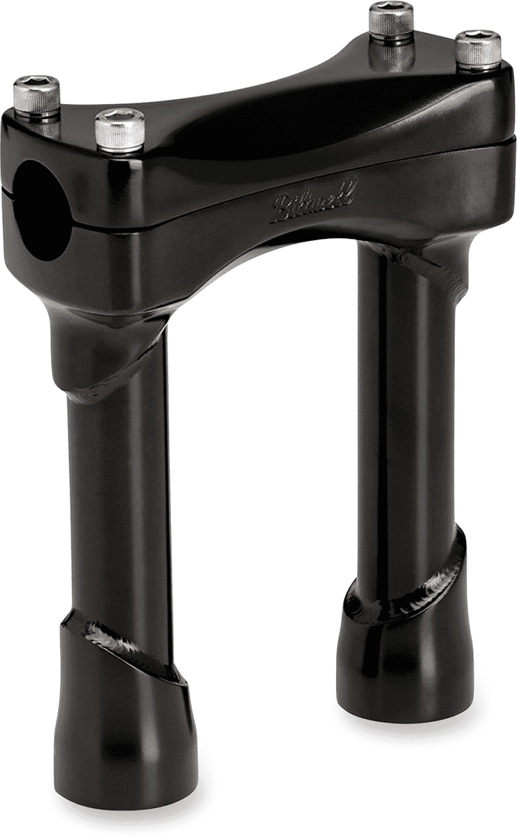 BILTWELL 0602-0660 Murdock Handlebar Risers - 6" - Black