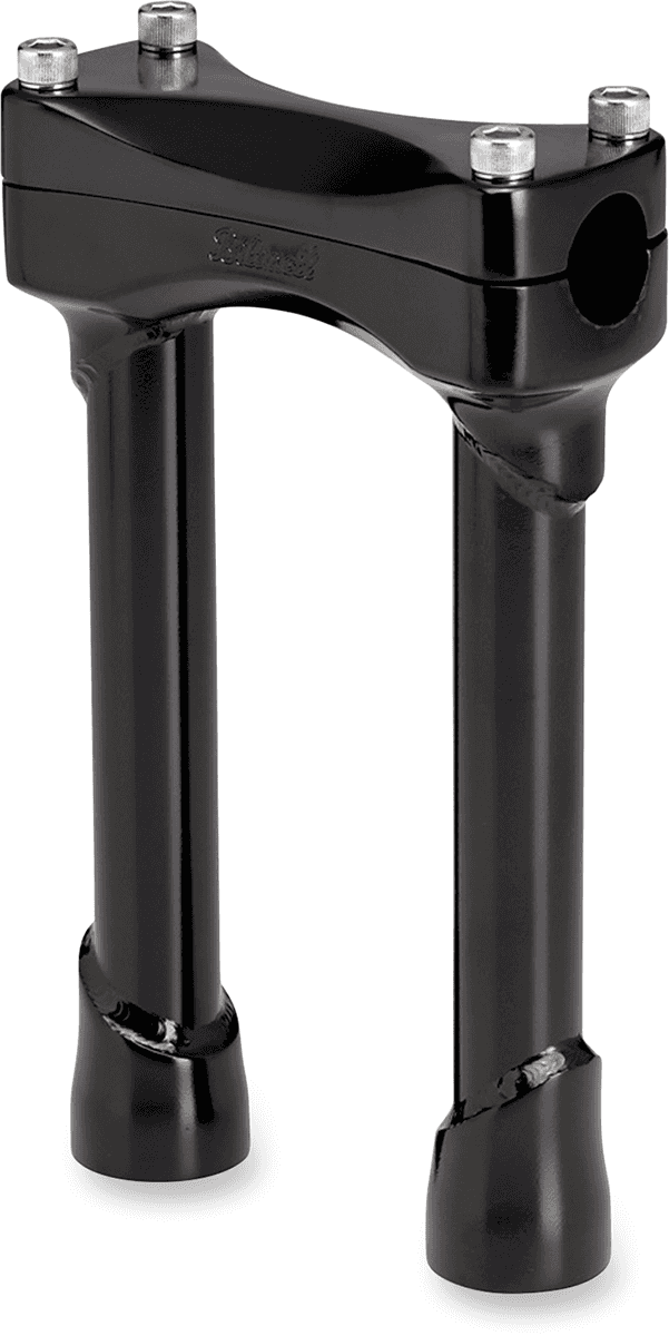 BILTWELL 0602-0662 Murdock Handlebar Risers - 8" - Black — image 3 of 3
