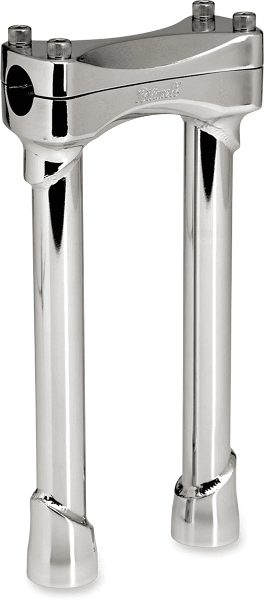 BILTWELL 0602-0663 Murdock Handlebar Risers - 10" - Chrome