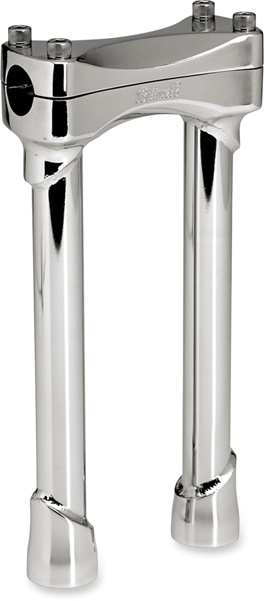 BILTWELL 0602-0663 Murdock Handlebar Risers - 10" - Chrome — image 1 of 2