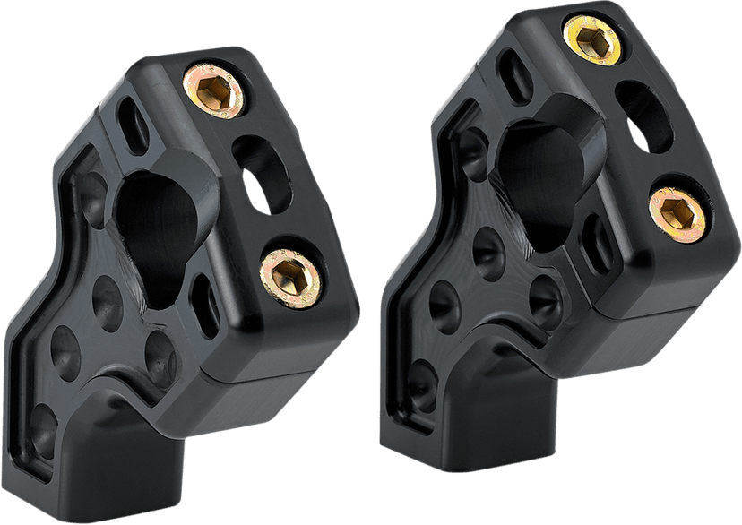 JOKER MACHINE 0602-0721 Pullback Handlebar Risers - Black